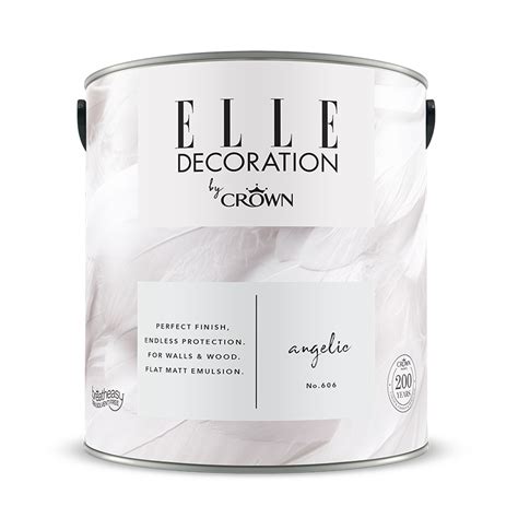 Angelic ELLE Decoration By Crown Feather Crown Paints