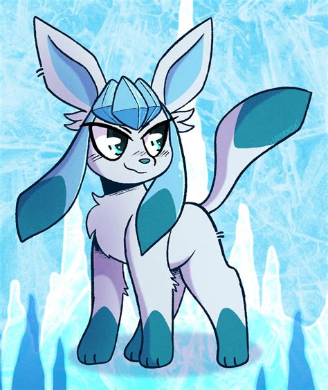 Glaceon By Me R Furry