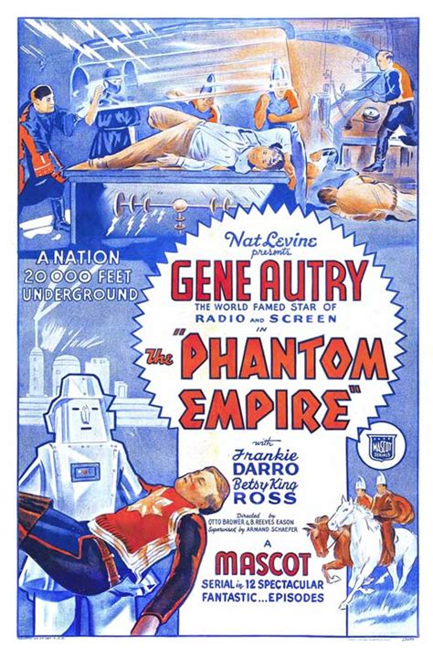The Phantom Empire Movie Poster Print 11 X 17 Item Movab29904