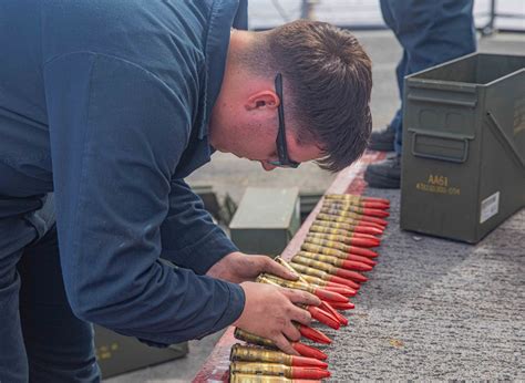 Dvids Images Uss Howard Ddg 83 Sailors Inventory Ammunition