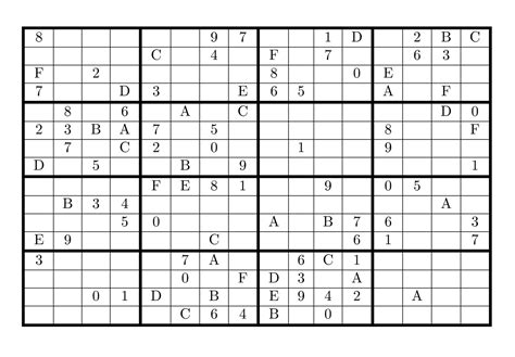 Sudoku With Letters And Numbers The Daily Sudoku Featured Puzzle