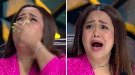 Superstar Singer 2 Neha Kakkar Gets Emotional And Bursts Into Tears After Listening To