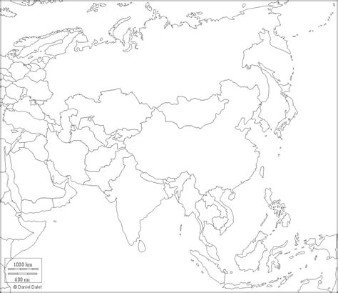 L'idea di continente europeo non è universale: Asia Cartina Muta Da Completare | onzemolen