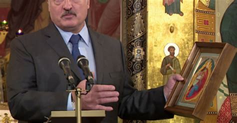 Снимок опубликовали на обновленном сайте главы республики. Усов: Предание Лукашенко анафеме со стороны БПАЦ - двойной ...