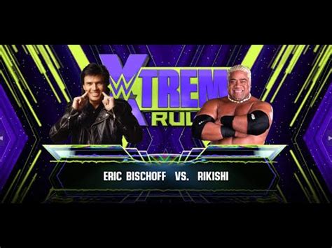 WWE 2K23 ERIC BISCHOFF VS RIKISHI GAMEPLAY PC YouTube