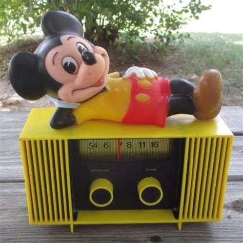 Mickey Mouse Collectibles Vintage Radio Antique Radio Mickey