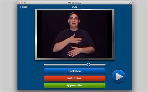 ‎asl Dictionary American Sign Language On The Mac App Store American