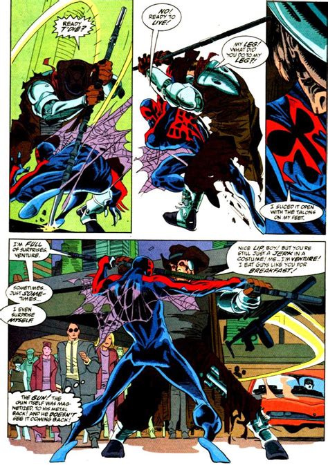 Party Like Its 2099 10 Great Moments From The Original Spider Man 2099