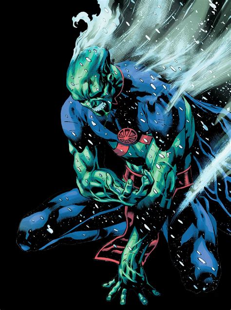 Martian Manhunter By Eddy Barrows Martian Manhunter Aquaman Powers