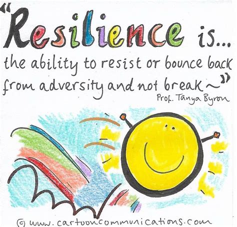 Resilience Is The Ability To Resist Or Bounce Back From Adversity