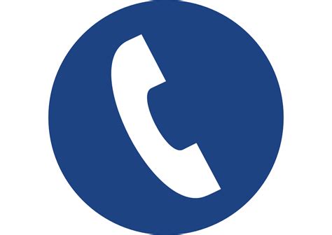 Call Logo Png Blue End Call Button Telephone Call Button Computer