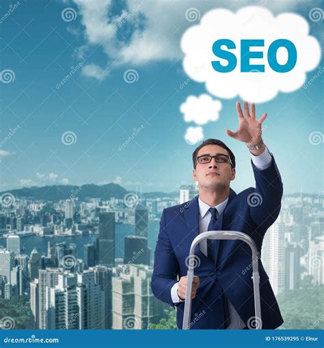 Businessman In Seo Search Engine Optimization Concept Stock Image Image Of Networking Keyword