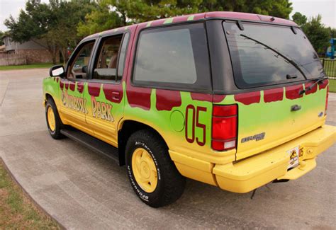 1993 Ford Explorer Xlt Jurassic Park Jungle Tour Replica Low Reserve