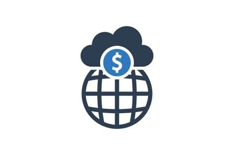 Cloud Money Online Earning Icon Graphic By Anwar016bd · Creative Fabrica