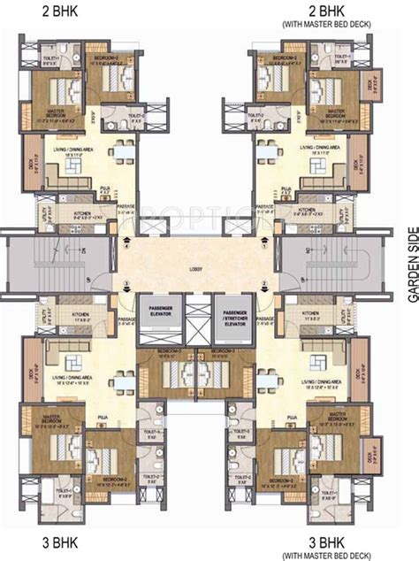 1500 Sq Ft 3 Bhk 3t Apartment For Sale In Lodha Group Grandezza Thane