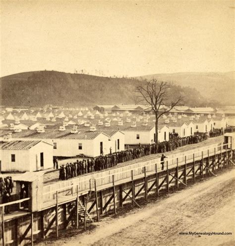 Elmira New York Civil War Prison Camp Barracks Historic Photo