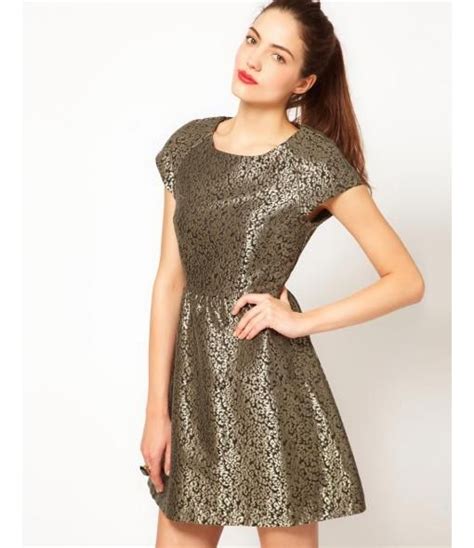 Metallic Jacquard Prom Dress With Images Fashion Dresses Latest Fashion Clothes
