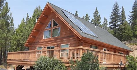 Mountain Log Home Completely Off The Grid Off Grid Path
