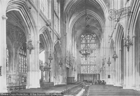 Photo Of Bath The Abbey Nave East 1896 Francis Frith