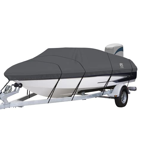 Classic Accessories StormPro Heavy-Duty Boat Cover, Fits boats 17 ft