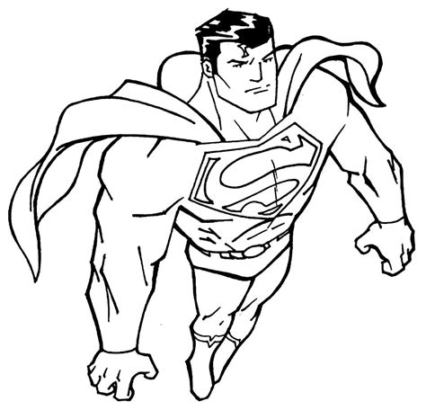 Total 73 Imagem Desenhos Para Colorir Superman Br Thptnganamst Edu Vn