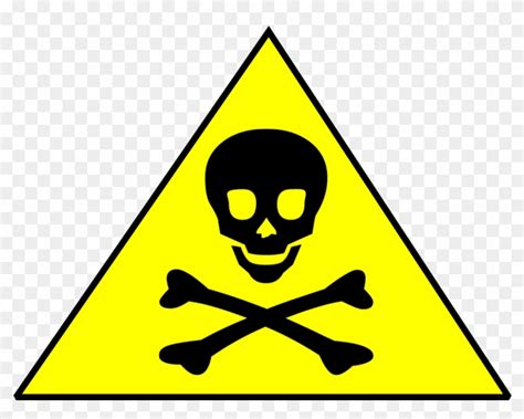 Toxic Chemical Hazard Sign Free Transparent Png Clipart Images Download