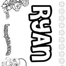 Logan daniel ryan (born february 9, 1991) is an american football cornerback for the new york giants of the national football league (nfl). Ryan Coloring Pages | Coloringnori - Coloring Pages for Kids