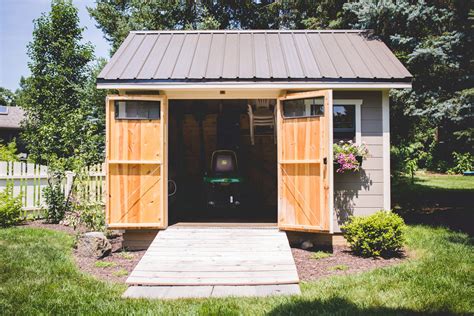 Make any garden shed doors from above, add these sliders and your shed will look amazingly. The Garden Shed - Hostetler's Furniture