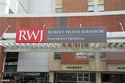 Exterior View Of The Robert Wood Johnson University Hospital On June