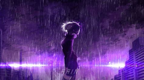 Purple Anime Full Hd Wallpapers Wallpaper Cave