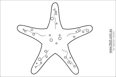 Teach about the different breeds of fish and their unique characteristic with these fish coloring pages free to print. Starfish Drawing Template at GetDrawings | Free download