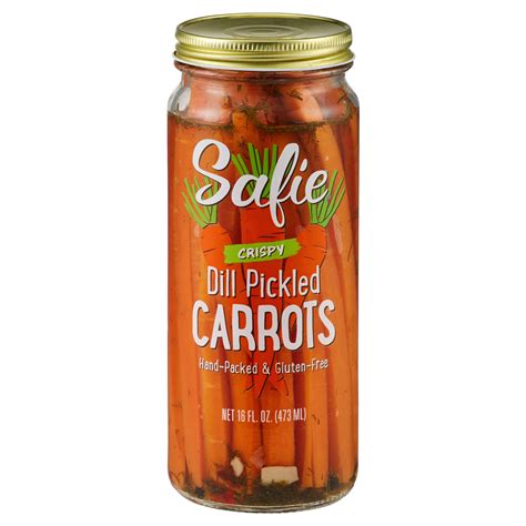 Crispy Dill Pickled Carrots 16 Oz Canned Vegetables Meijer Grocery
