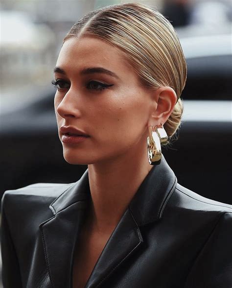 Slicked Back Low Bun Beauty Low Bun Hairstyles Slick Hairstyles Work