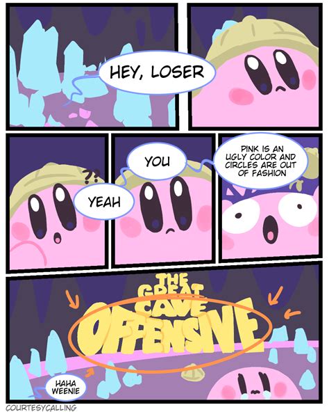 The Great Cave Offensive Lol Kirby Memes Kirby Games Kirby Character