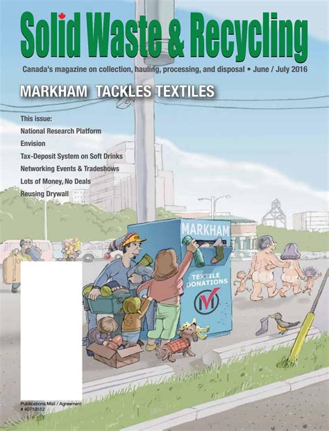 Solid Waste Recycling June July 2016 By Solid Waste Recycling Issuu