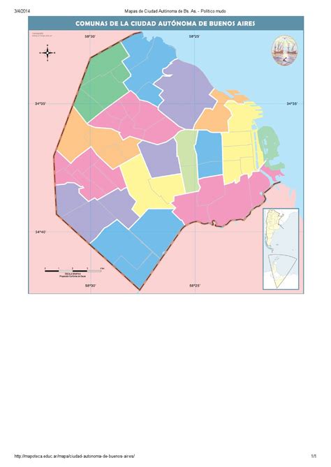 Mapa Para Imprimir De La Ciudad De Buenos Aires Mapa Mudo De Comunas De