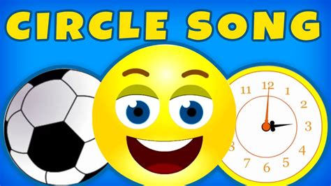 Circle Song Learn Shapes And Teach Shapes To Babies Toddlers With