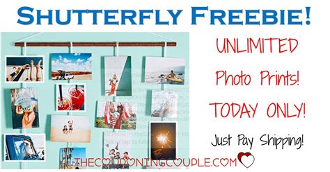 Shutterfly - UNLIMITED FREE Prints! Just Pay Shipping! | Free prints, Free photos prints, Prints
