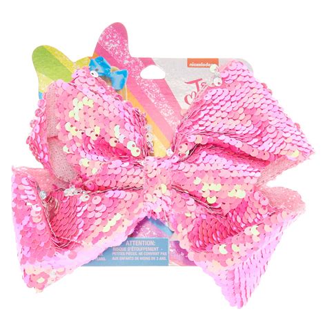 Jojo Siwa™ Large One Life To Party Hair Bow Pink Claires Us