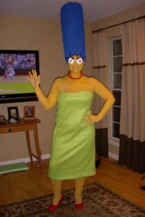 My Homemade Marge Simpson Costume Simpsons Costumes Marge Simpson