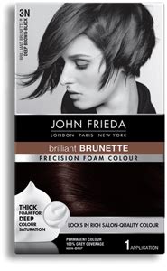 Bring out the best of your brown color this fall 🍁 with our deeper brown shampoo formulated with cocoa 🍫 #johnfrieda #johnfriedafr #demandinghair #brunettehair #autumnvibes. Brown Black Hair Color - 3N | John Frieda