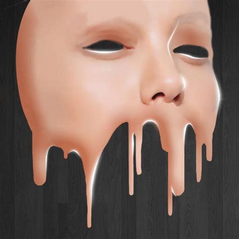 Image Result For Melting Face Drawing Melting Face Face Drawing Shading Faces