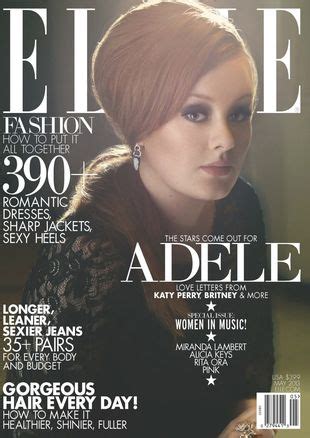 Adele na okładce Elle FOTO Kozaczek