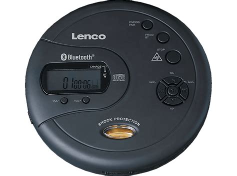 Lenco Cd 300 Bk Discman Schwarz Cd Player And Discmans Mediamarkt