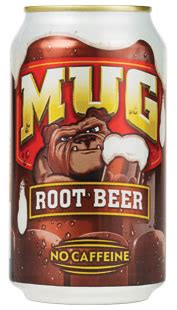 I also like that it's not too mainstream; Caffeine in Mug Root Beer