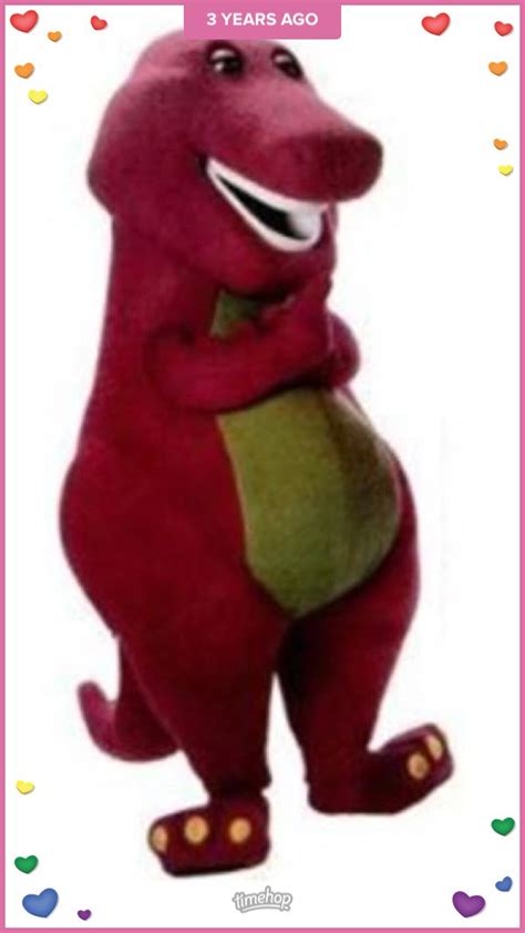 Barney The Dinosaur Barney The Dinosaurs Disney Friends Barney