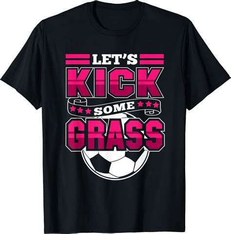 Funny Soccer Shirts With Sayings For Girls T Shirt Amazonde Fashion