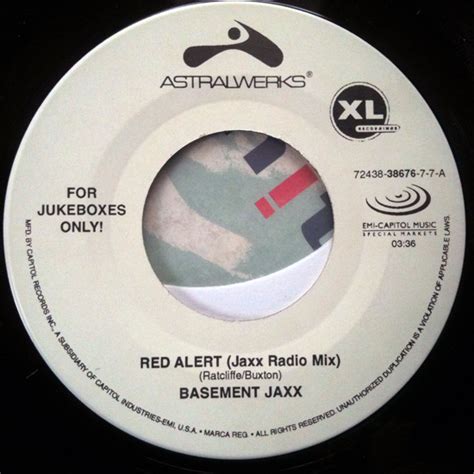 Basement Jaxx Red Alert Rendez Vu 2000 Vinyl Discogs
