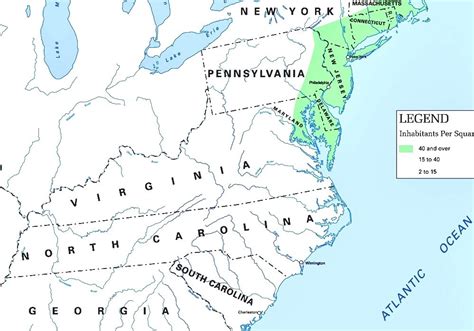Thirteen Colonies Virginia Colony Population