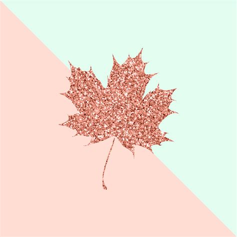 In the rgb color model #b76e79 is comprised of 71.76% red, 43.14% green and 47.45% blue. Rose Gold Maple Leaf On Duo Color Pastel Background ...